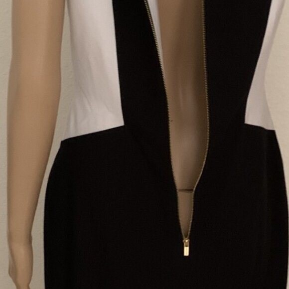 Calvin Klein color block dress women's size 6 - Picture 5 of 10